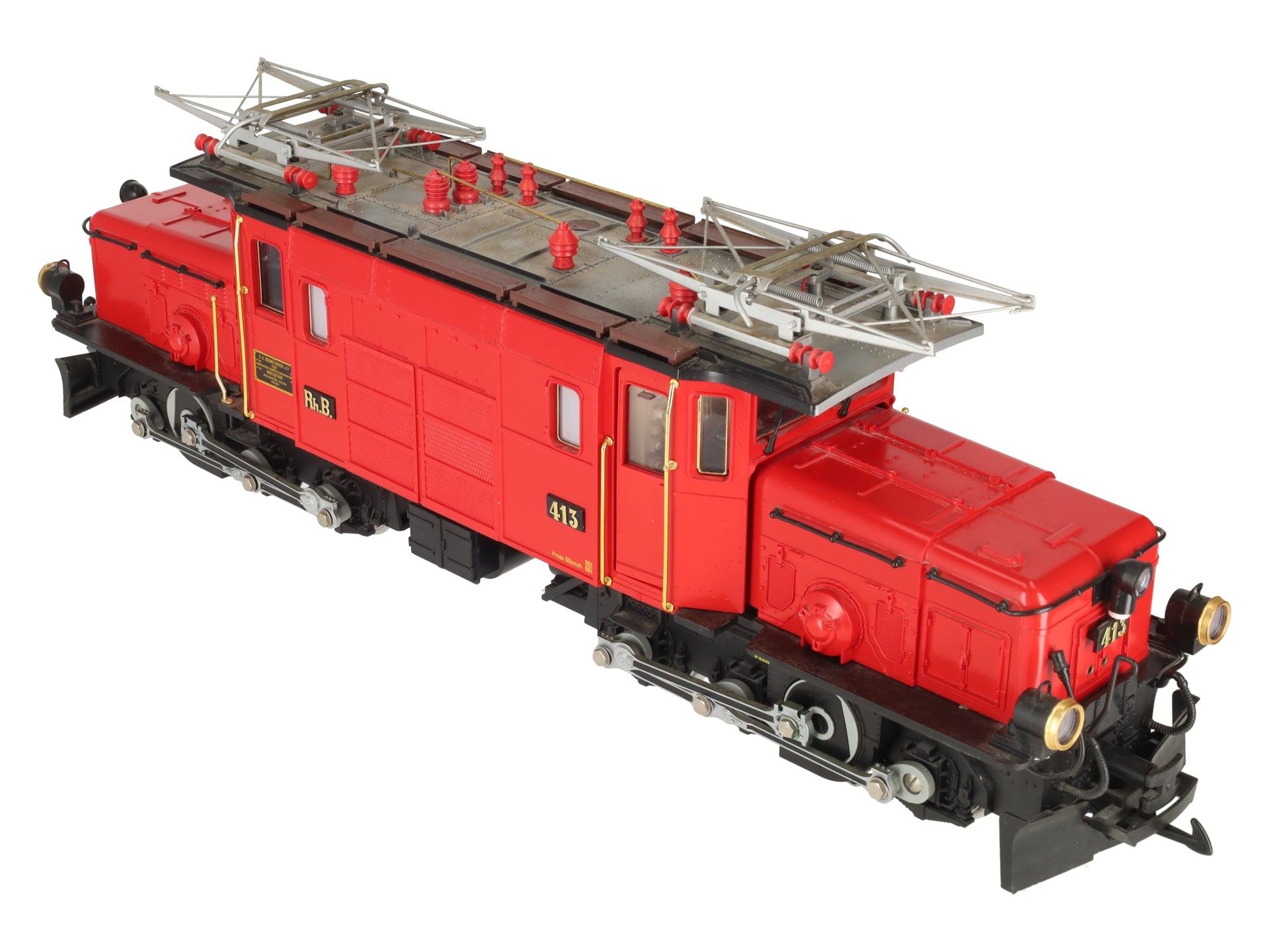 LGB 2240 G Scale Rh.B Electric Locomotive #413 EX/Box