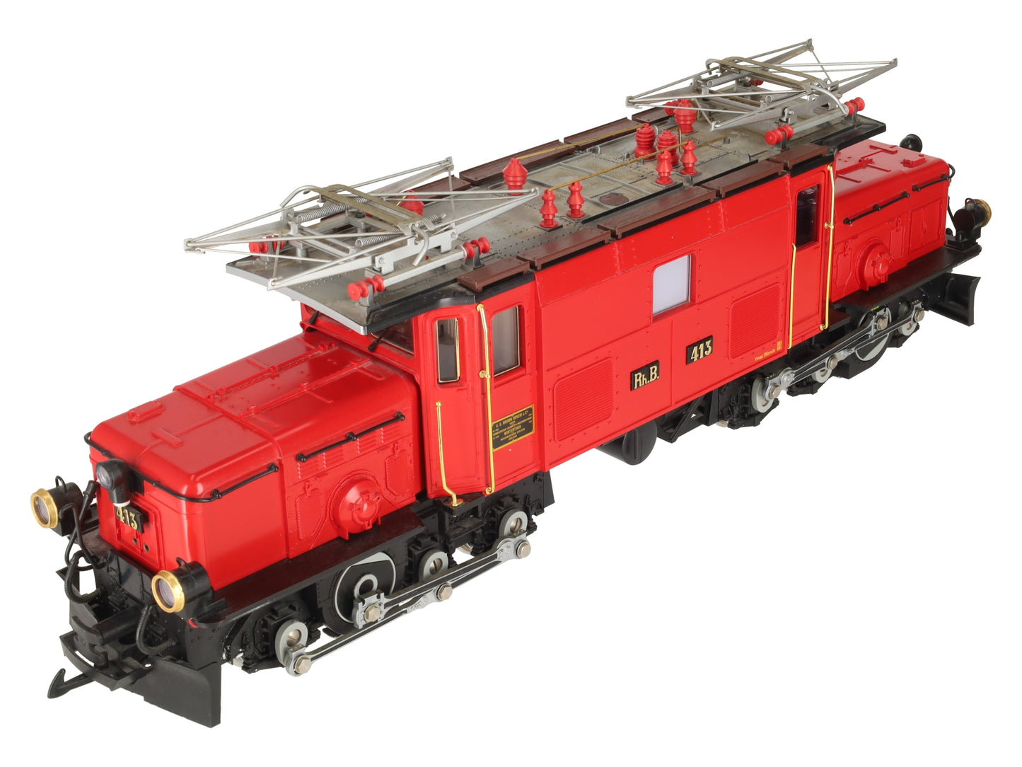 LGB 2240 G Scale Rh.B Electric Locomotive #413 EX/Box