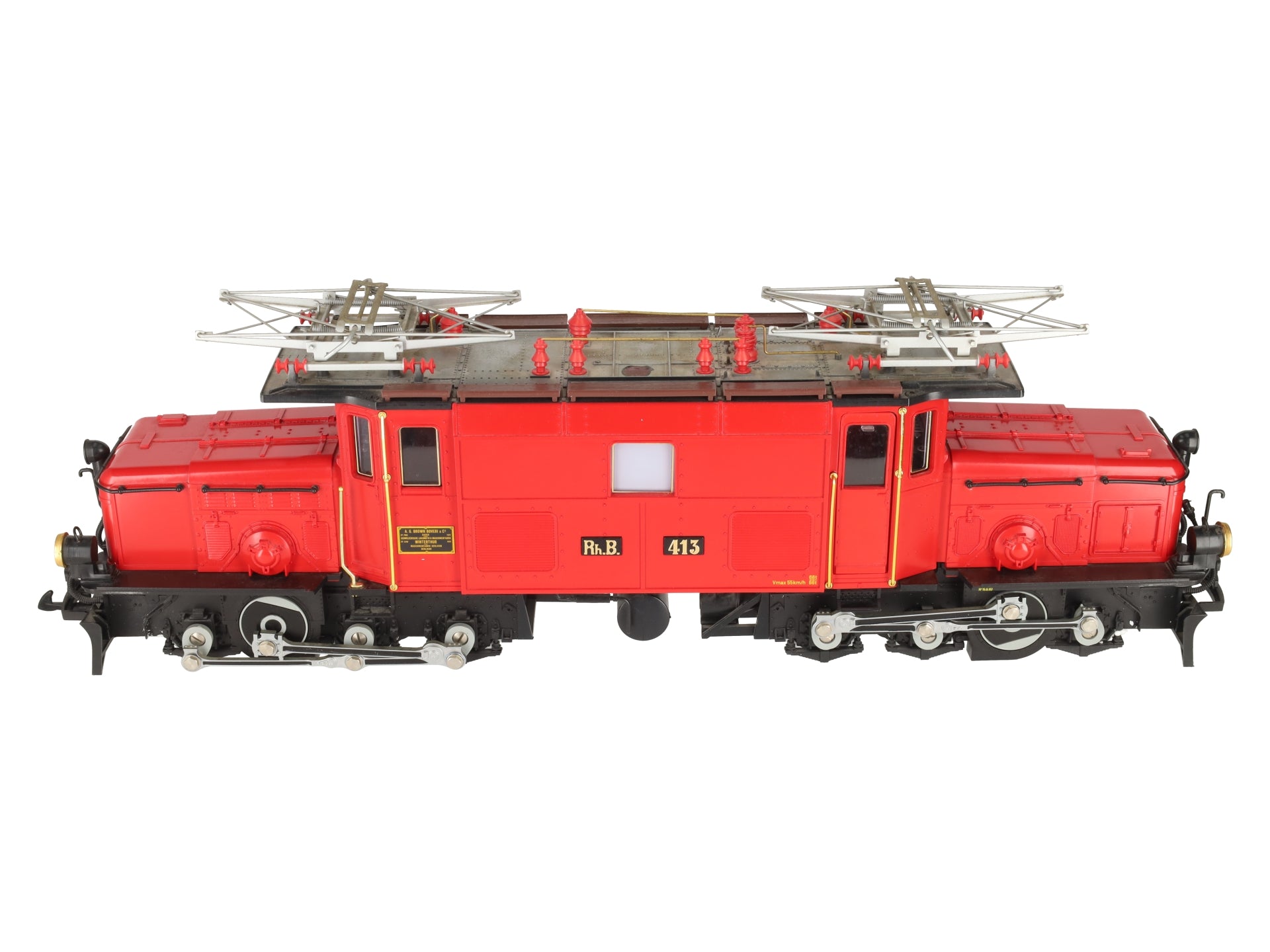 LGB 2240 G Scale Rh.B Electric Locomotive #413 EX/Box