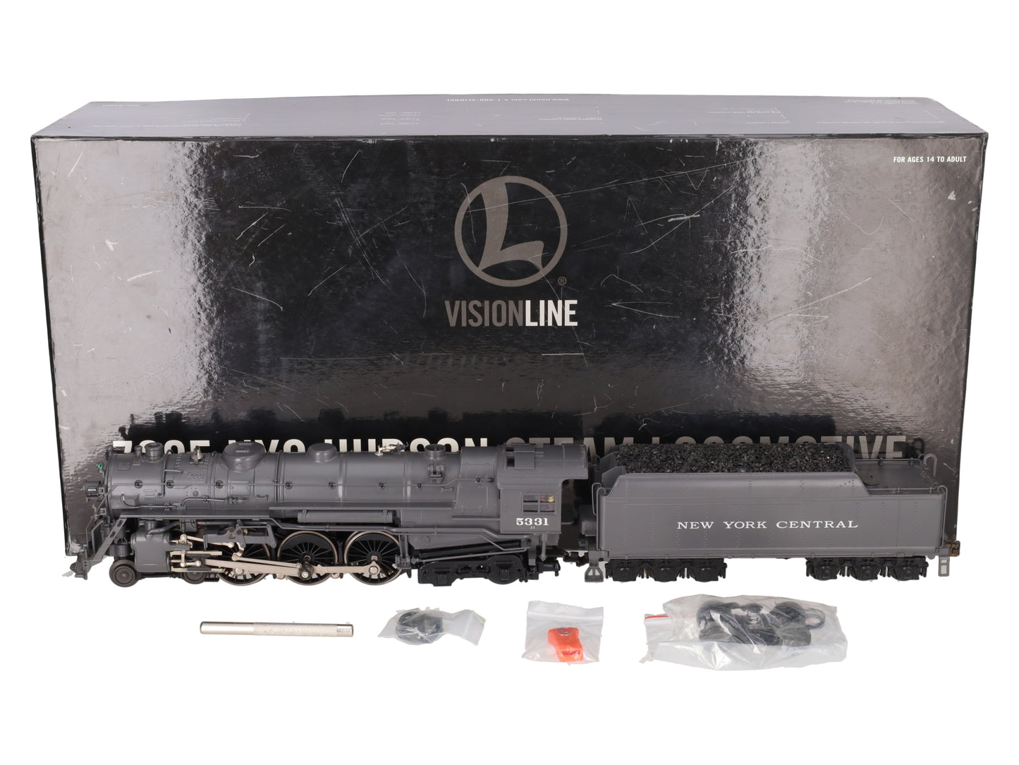 Lionel 6-11218 O VISIONLINE NYC Hudson Steam Locomotive w/Tender #5331 EX/Box