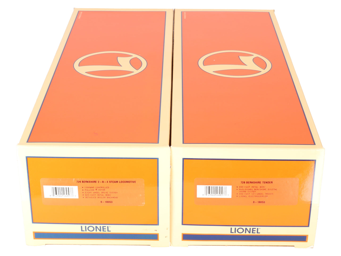 Lionel 6-18053 O Gauge Century Club Berkshire 2-8-4 Steam Loco & Tender #726 EX/Box