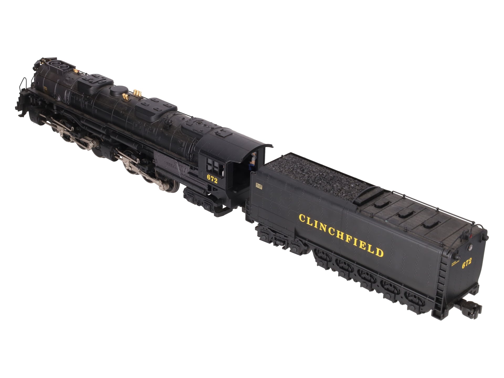 Lionel 6-38090 Clinchfield 4-6-6-4 LionMaster Steam Locomotive & Tender #672 EX/Box