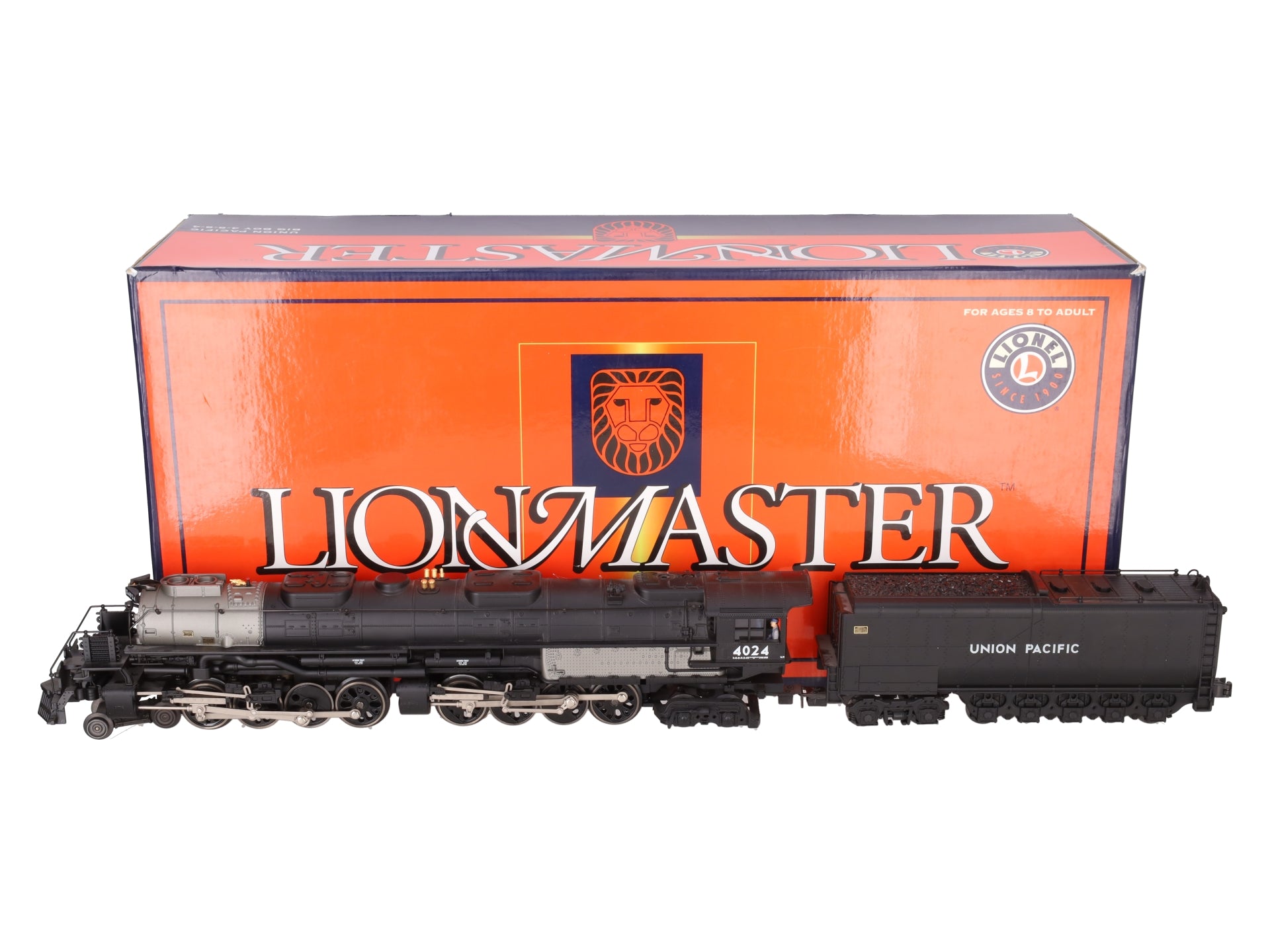 Lionel 6-38075 O LionMaster Union Pacific Big Boy 4-8-8-4 Steam Locomotive #4024 EX/Box