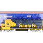 USA Trains R22207 G Santa Fe EMD GP 38-2 Diesel Locomotive #3520 VG/Box