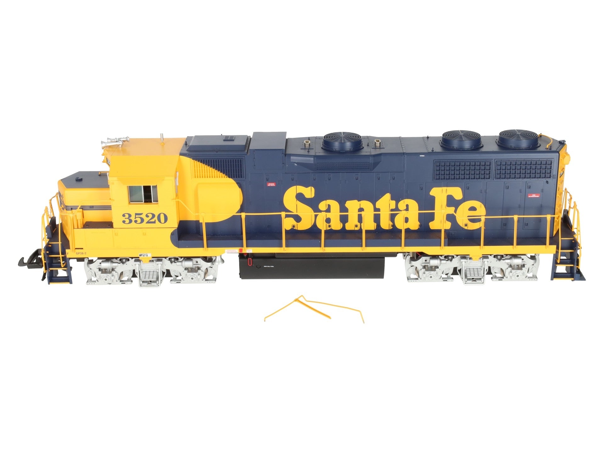 USA Trains R22207 G Santa Fe EMD GP 38-2 Diesel Locomotive #3520 VG/Box