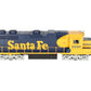 USA Trains R22207 G Santa Fe EMD GP 38-2 Diesel Locomotive #3520 VG/Box