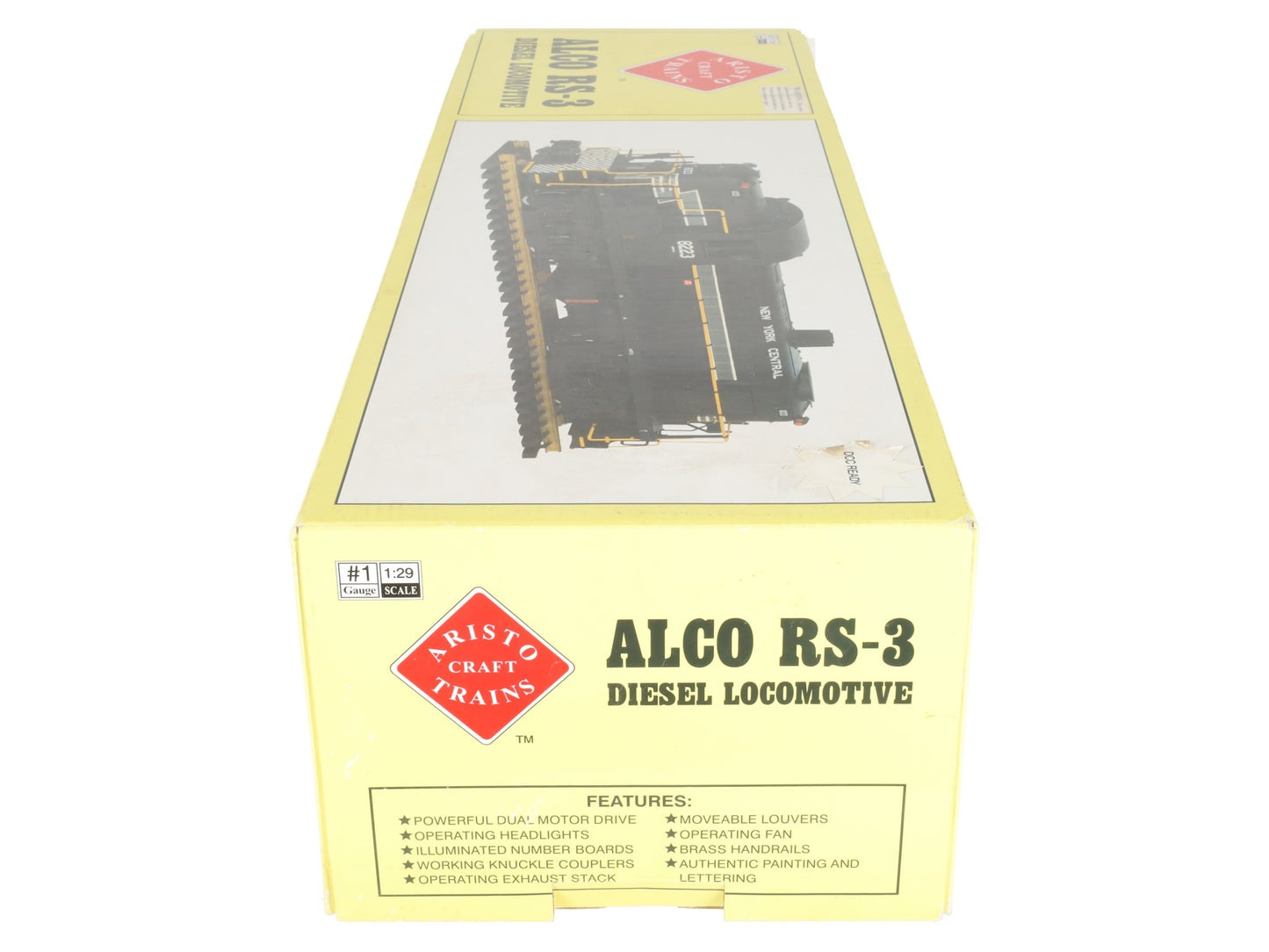 Aristo-Craft 22234C G Scale Delaware & Hudson Alco RS-3 Diesel Locomotive VG/Box