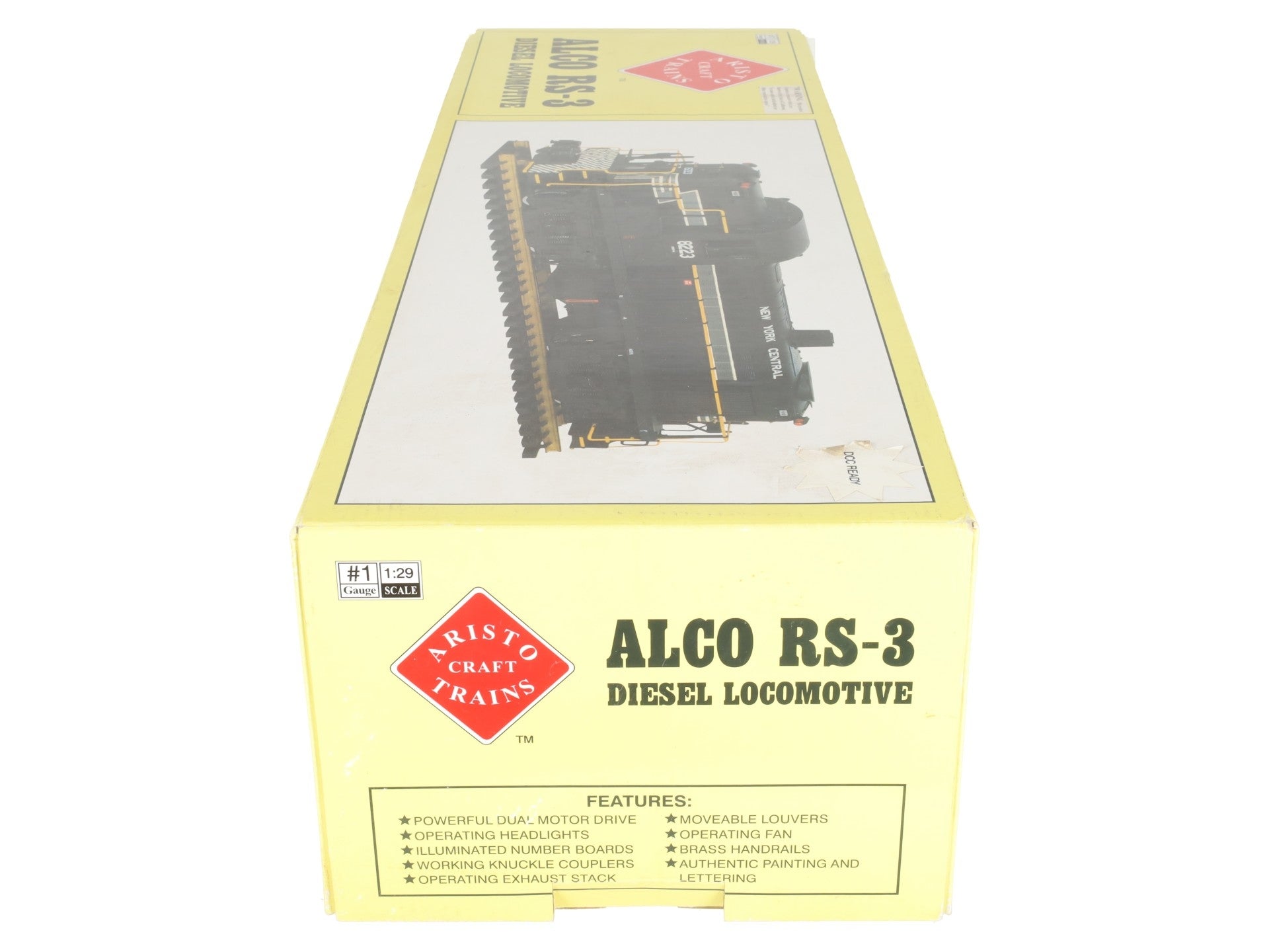 Aristo-Craft 22234C G Scale Delaware & Hudson Alco RS-3 Diesel Locomotive VG/Box