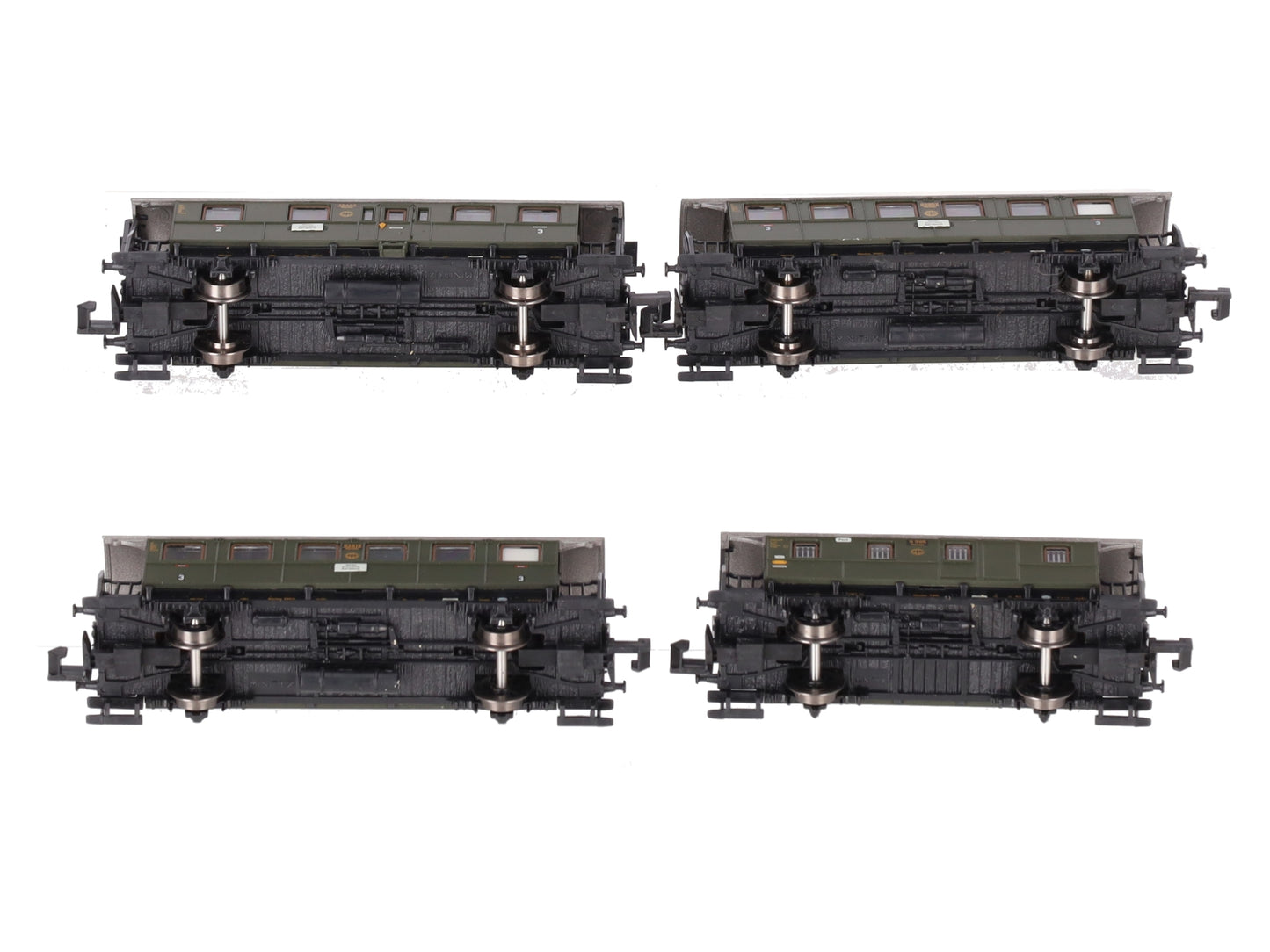 Trix 15809 N Scale DB Passenger 4 Car Set LN/Box