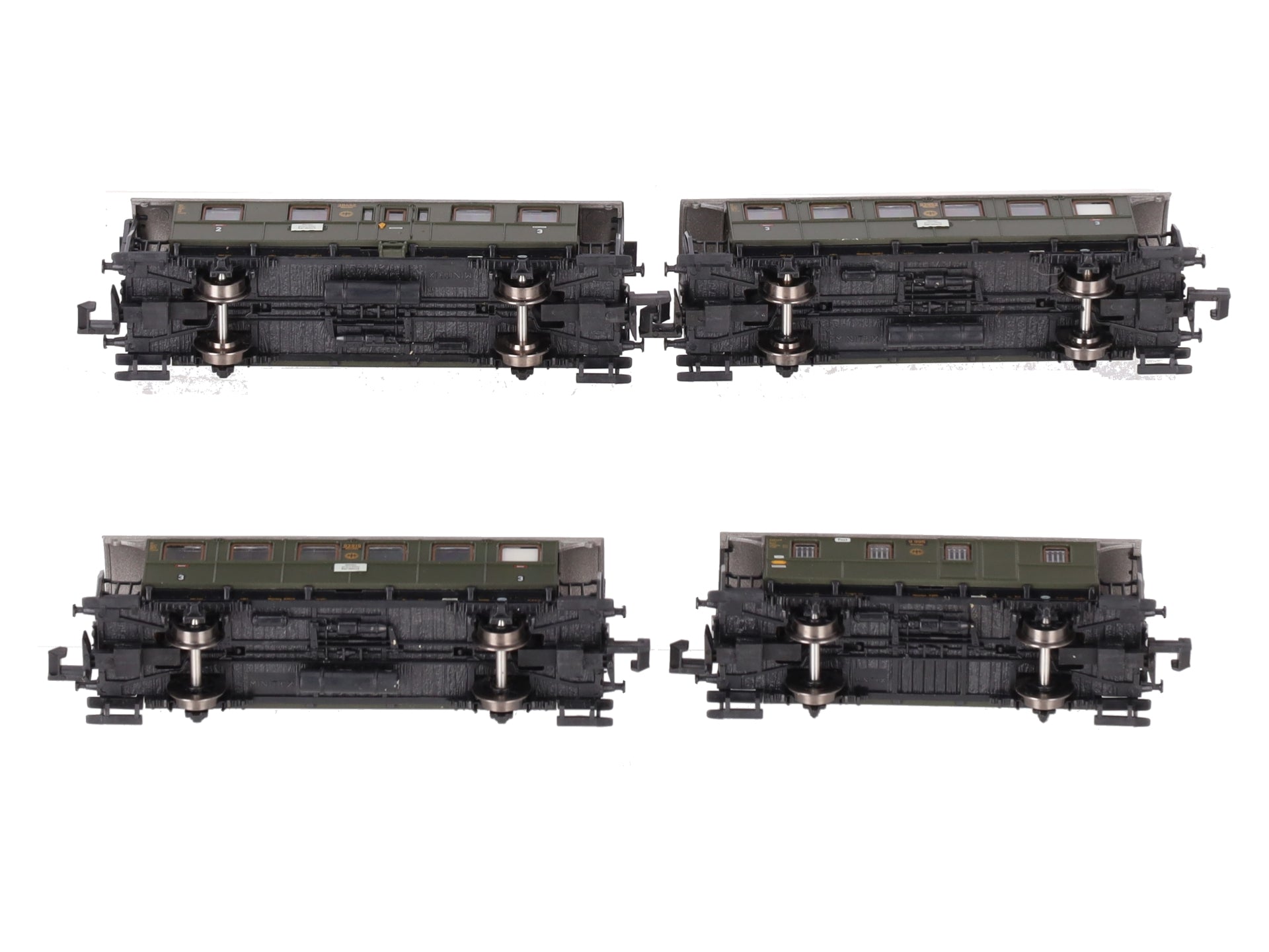 Trix 15809 N Scale DB Passenger 4 Car Set LN/Box