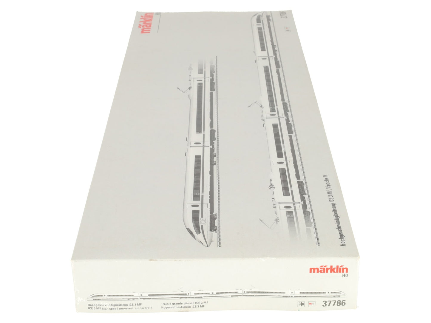 Marklin 37786 HO HDgtl ICE 3 Powered Rail Car Set w/Sound EX/Box