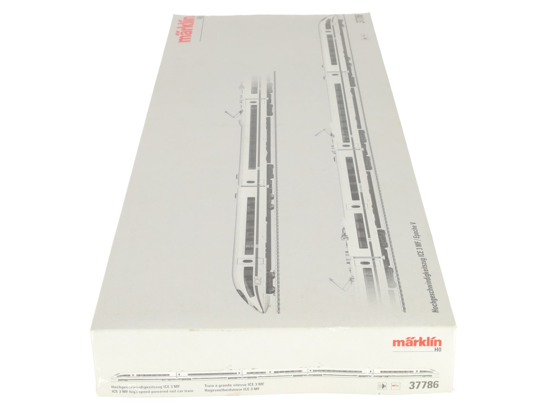 Marklin 37786 HO HDgtl ICE 3 Powered Rail Car Set w/Sound EX/Box