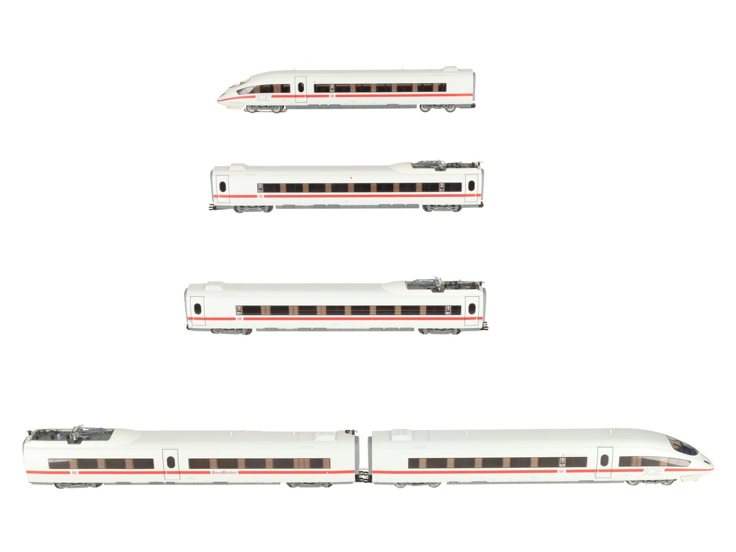 Marklin 37786 HO HDgtl ICE 3 Powered Rail Car Set w/Sound EX/Box