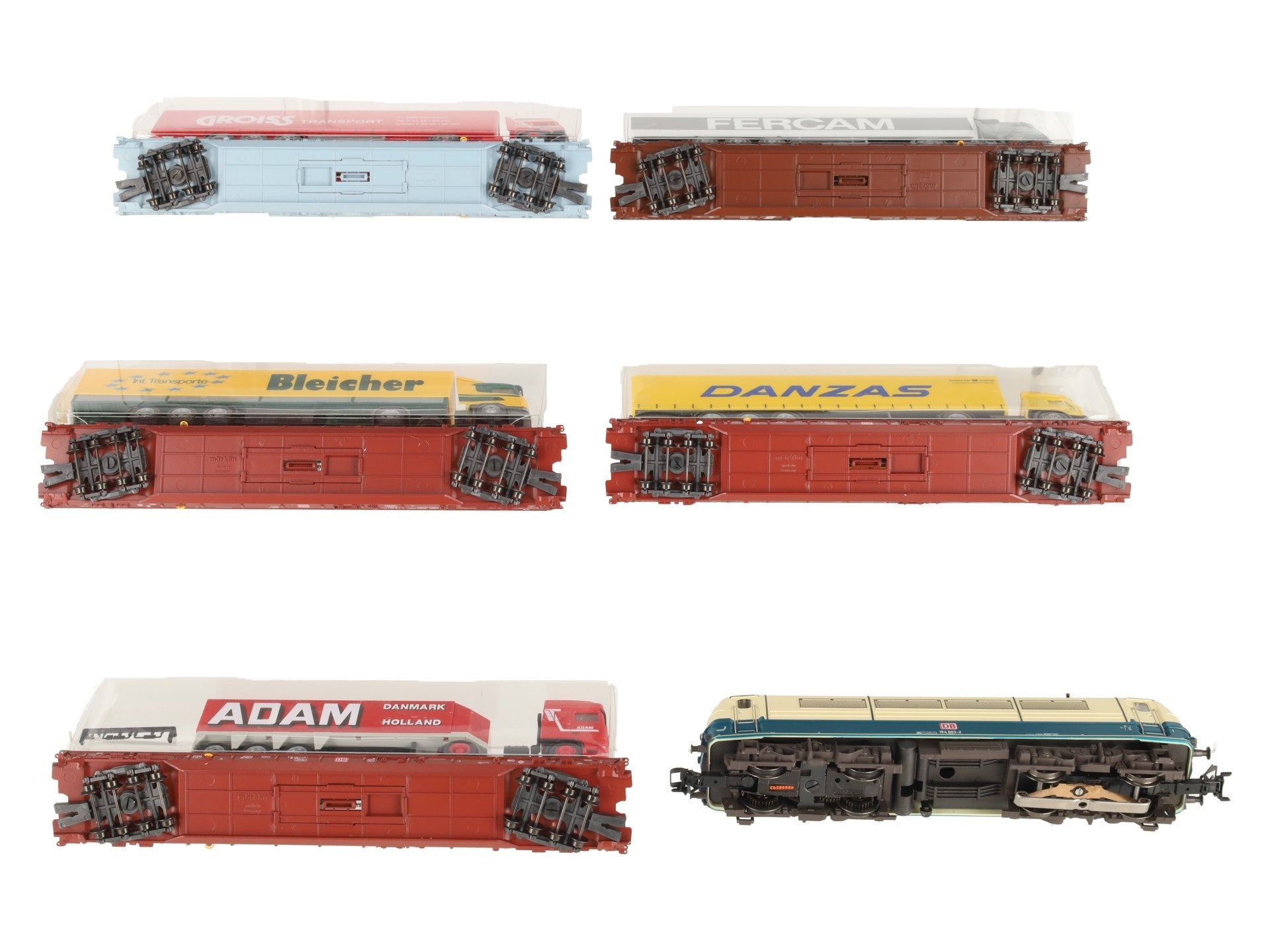Marklin 26531 Rollende Landstrasse BR 184 Digital HO Gauge Electric Train Set EX/Box