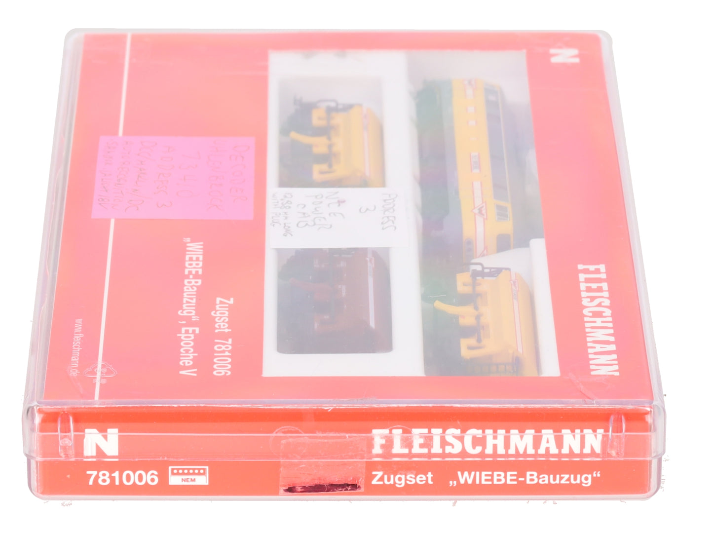 Fleischmann 781006 N Scale HFW Zugset Epoche V Diesel Locomotive Set EX/Box