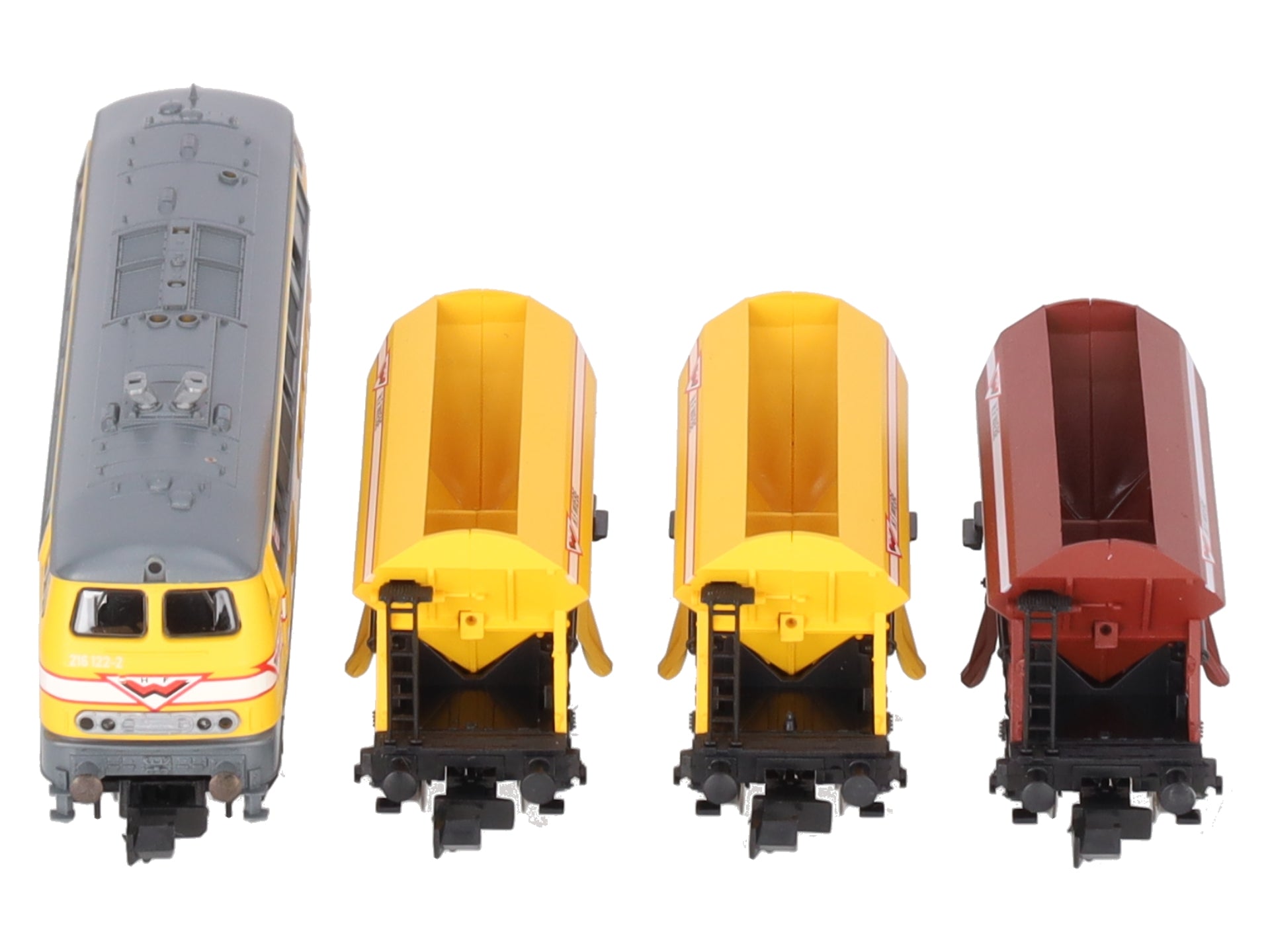 Fleischmann 781006 N Scale HFW Zugset Epoche V Diesel Locomotive Set EX/Box