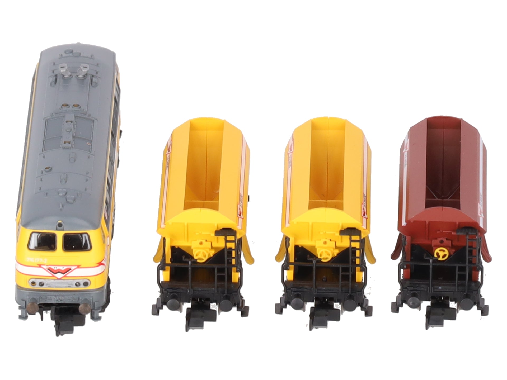 Fleischmann 781006 N Scale HFW Zugset Epoche V Diesel Locomotive Set EX/Box