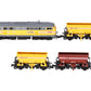 Fleischmann 781006 N Scale HFW Zugset Epoche V Diesel Locomotive Set EX/Box