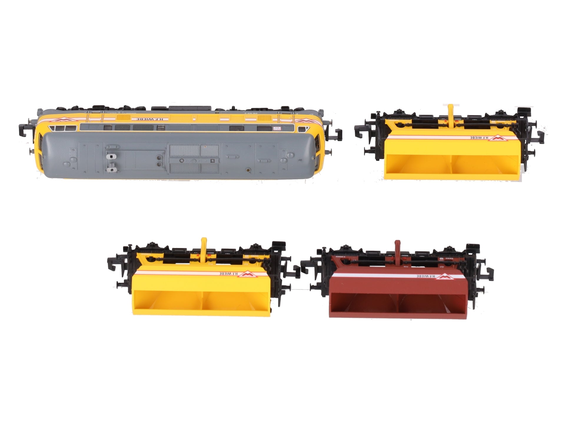 Fleischmann 781006 N Scale HFW Zugset Epoche V Diesel Locomotive Set EX/Box