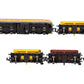 Fleischmann 781006 N Scale HFW Zugset Epoche V Diesel Locomotive Set EX/Box