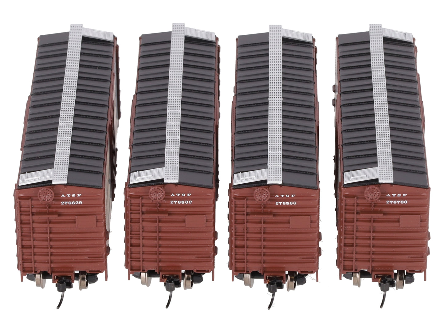 Walthers 910-51400 HO Atchison Topeka Santa Fe Slogan 40' PS-1 Boxcar (Set of 4) LN/Box