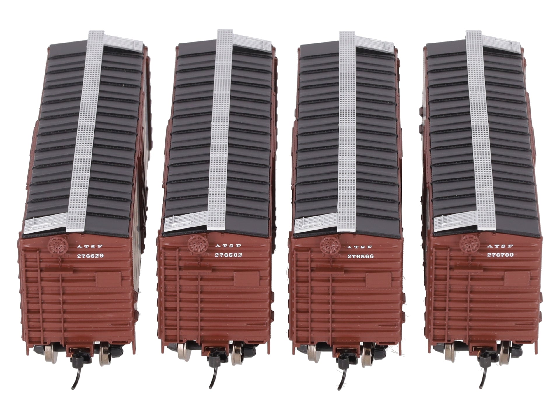 Walthers 910-51400 HO Atchison Topeka Santa Fe Slogan 40' PS-1 Boxcar (Set of 4) LN/Box