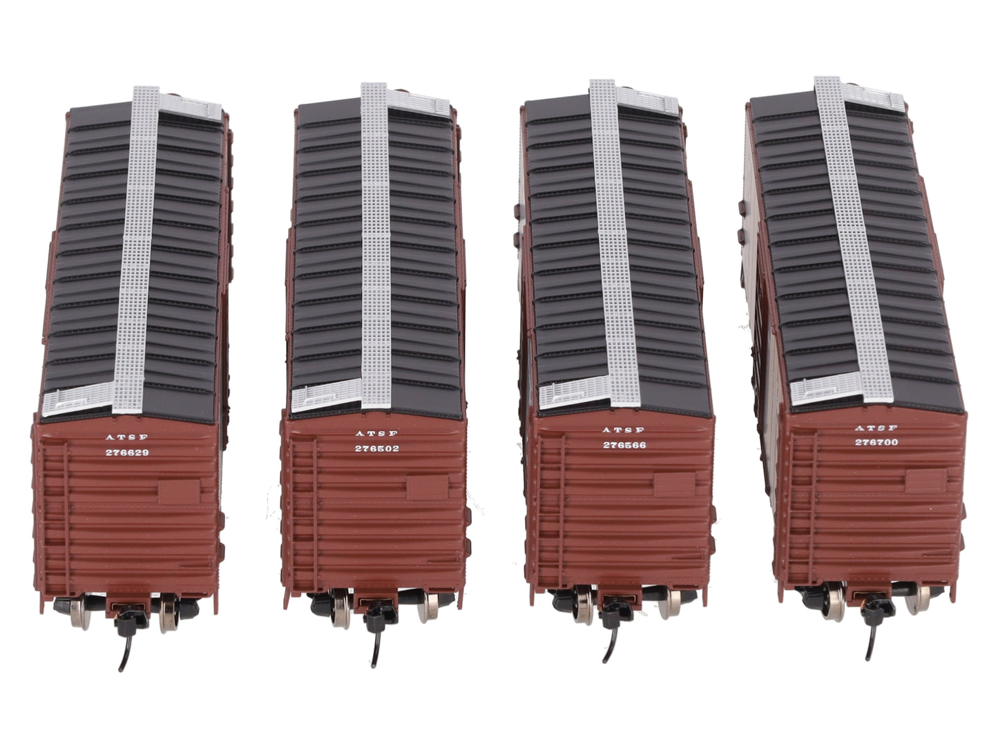 Walthers 910-51400 HO Atchison Topeka Santa Fe Slogan 40' PS-1 Boxcar (Set of 4) LN/Box