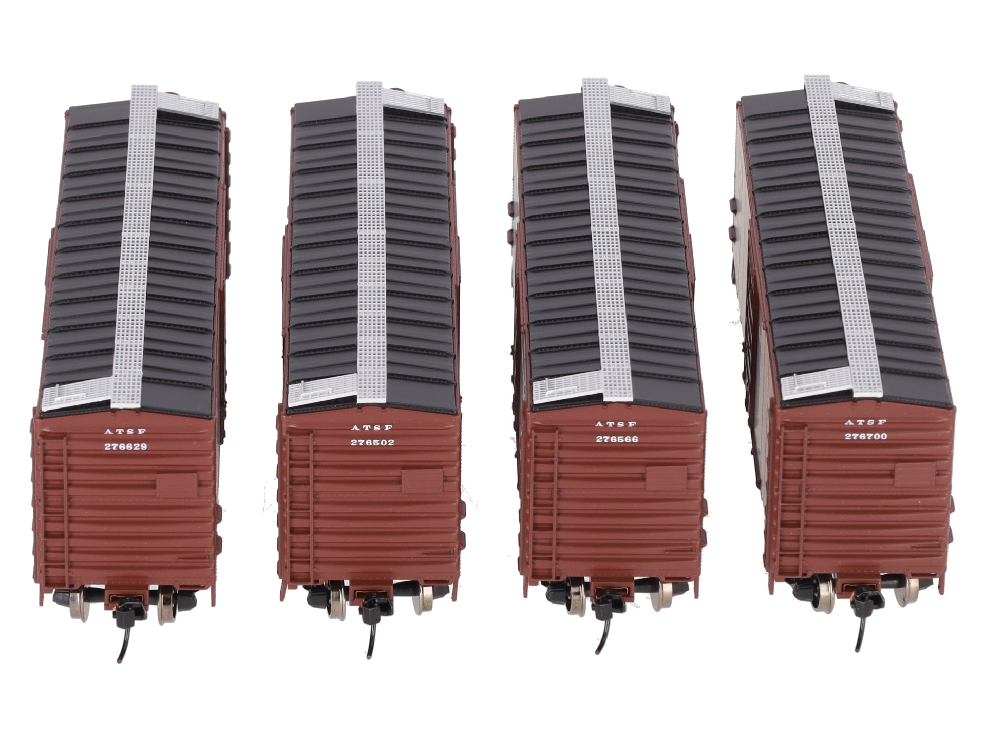 Walthers 910-51400 HO Atchison Topeka Santa Fe Slogan 40' PS-1 Boxcar (Set of 4) LN/Box