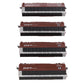 Walthers 910-51400 HO Atchison Topeka Santa Fe Slogan 40' PS-1 Boxcar (Set of 4) LN/Box