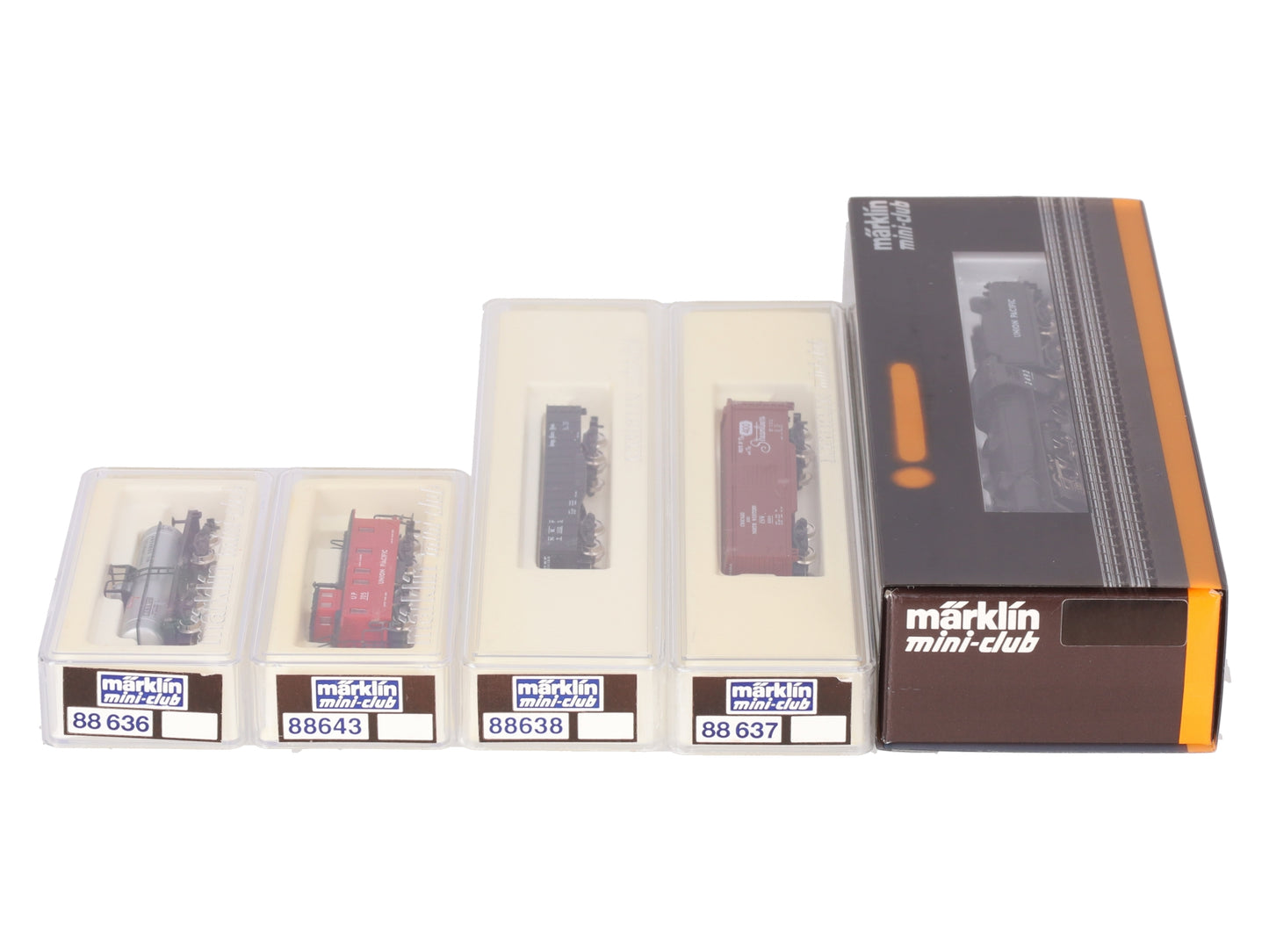 Marklin 8005A Z Scale Union Pacific Regional Steam Freight Train Set EX/Box