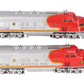 Lionel 2353 Vintage O Santa Fe F-3 AB Diesel Locomotive Set VG