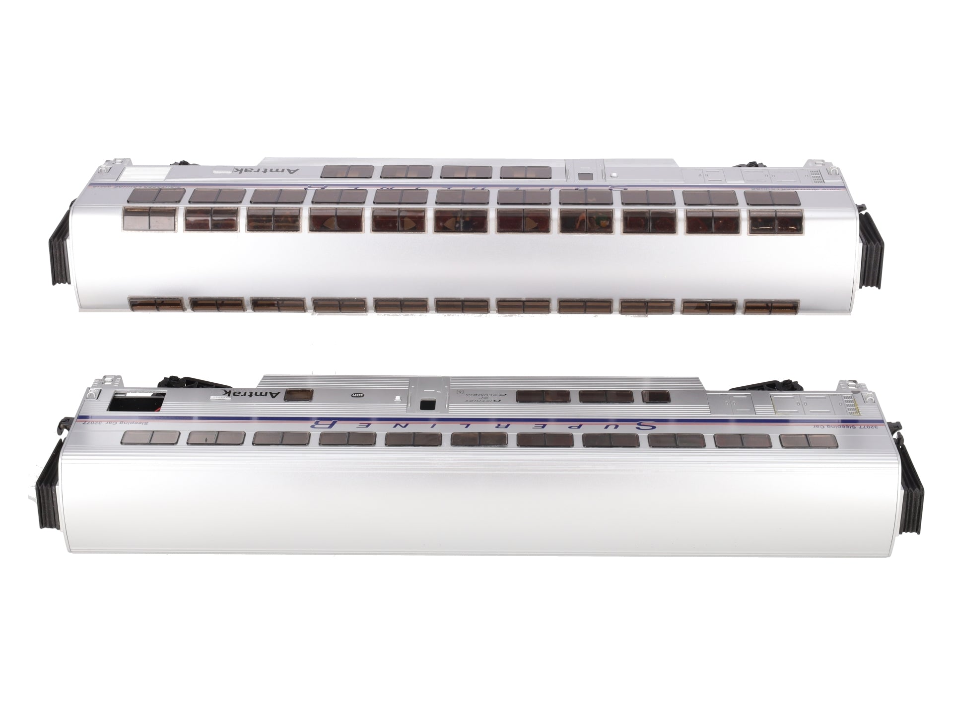 Lionel 6-29165 O Amtrak Superliner Passenger Set (Pack of 2) EX/Box