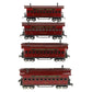 Marx 51931 O Gauge Canadian Pacific Passenger Cars (Set of 4) VG/Box