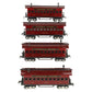 Marx 51931 O Gauge Canadian Pacific Passenger Cars (Set of 4) VG/Box