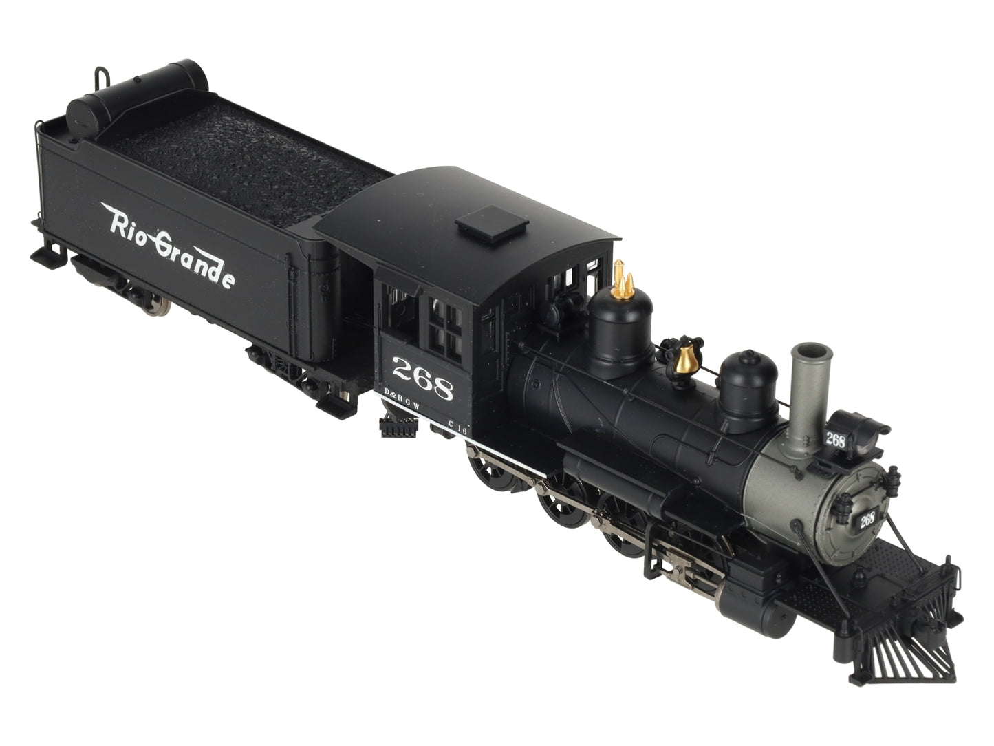 Broadway Limited 908 On30 Scale Rio Grande D&RGW C-16 2-8-0 Steam Loco & Tender/Box