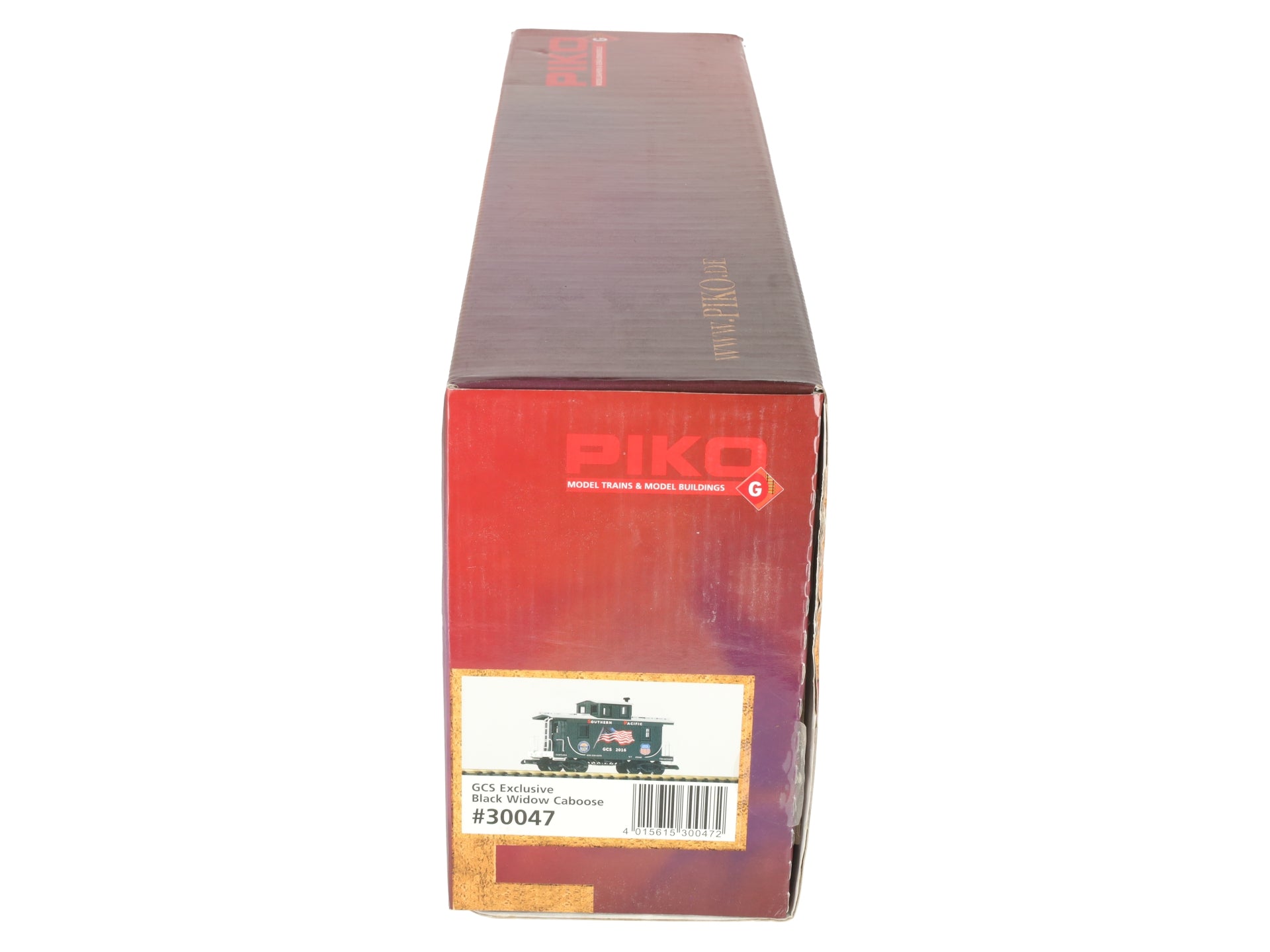 Piko 30047 G Scale GCS Exclusive Black Widow Caboose #30047 LN/Box