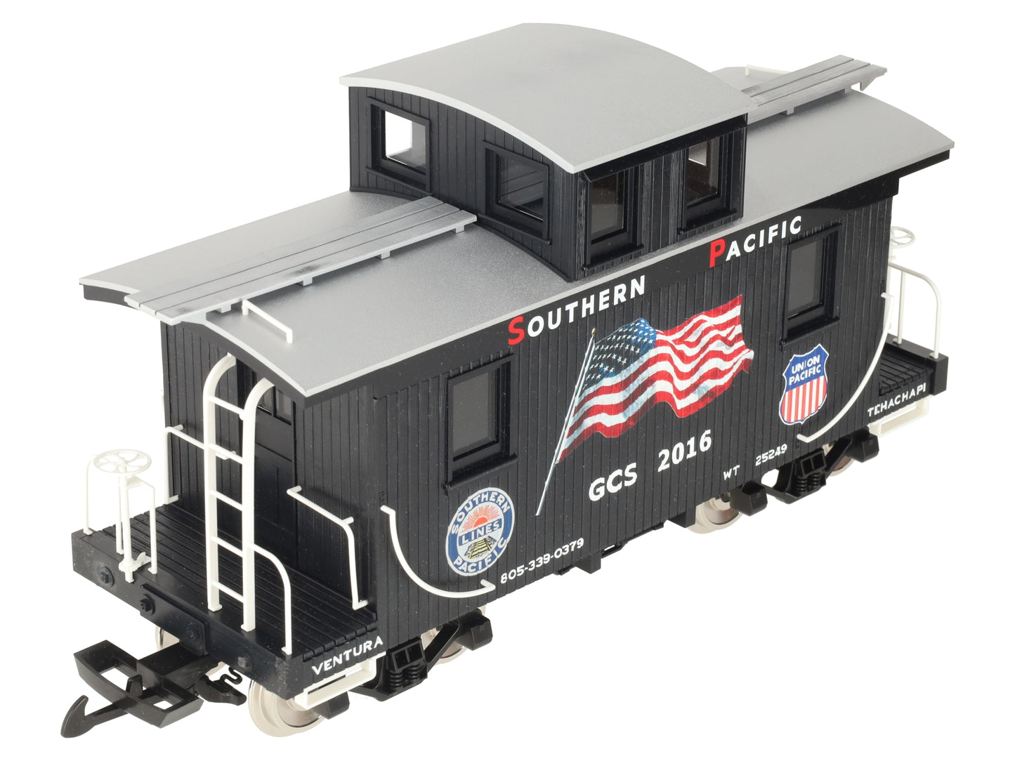 Piko 30047 G Scale GCS Exclusive Black Widow Caboose #30047 LN/Box