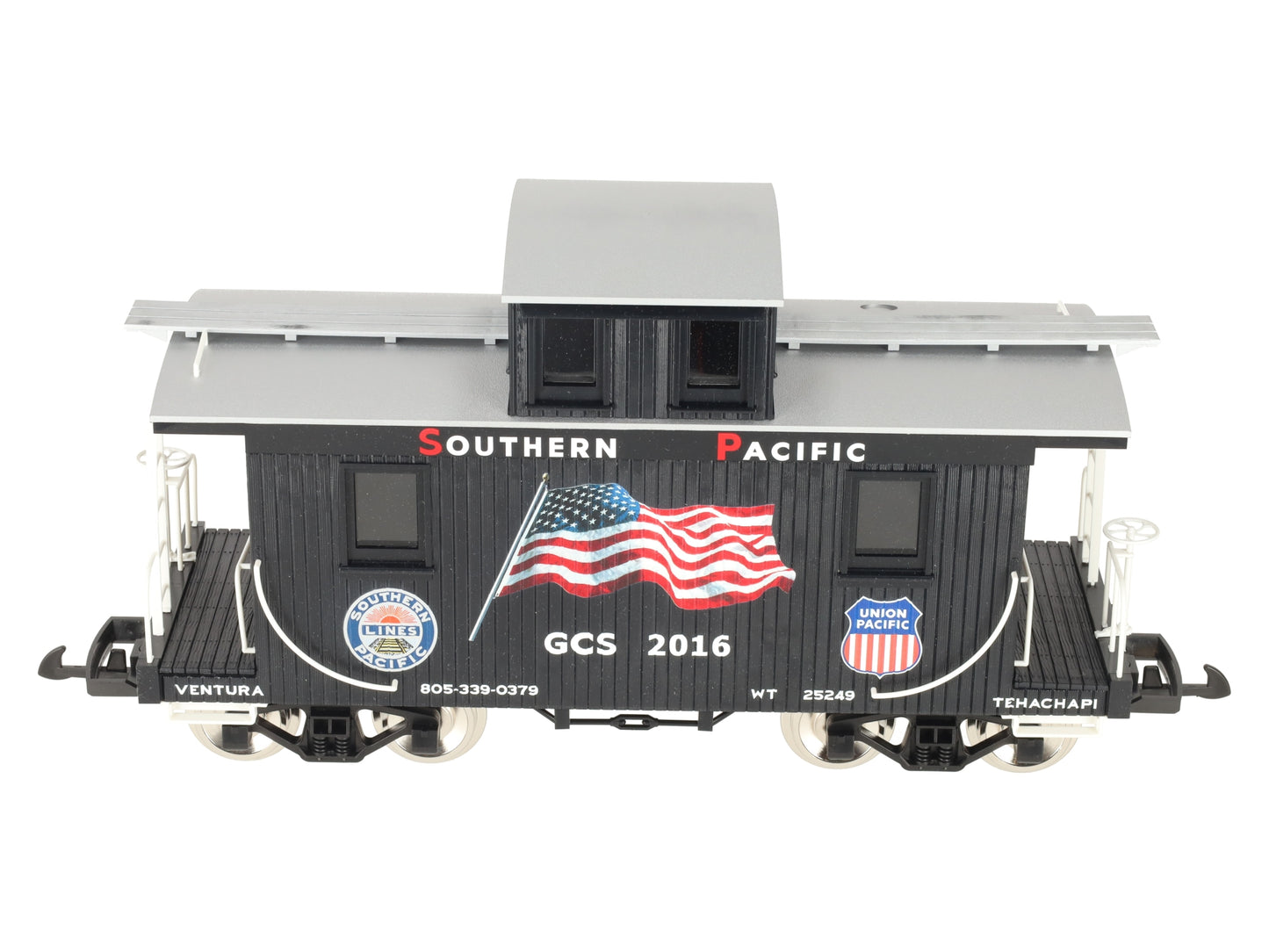 Piko 30047 G Scale GCS Exclusive Black Widow Caboose #30047 LN/Box