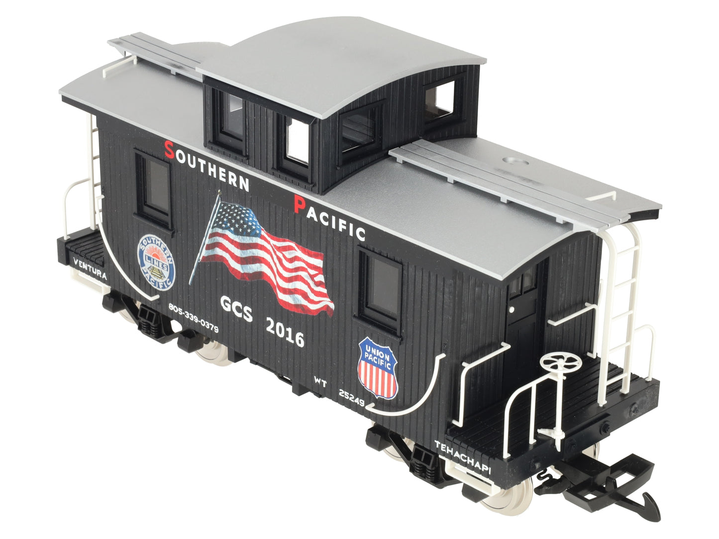 Piko 30047 G Scale GCS Exclusive Black Widow Caboose #30047 LN/Box
