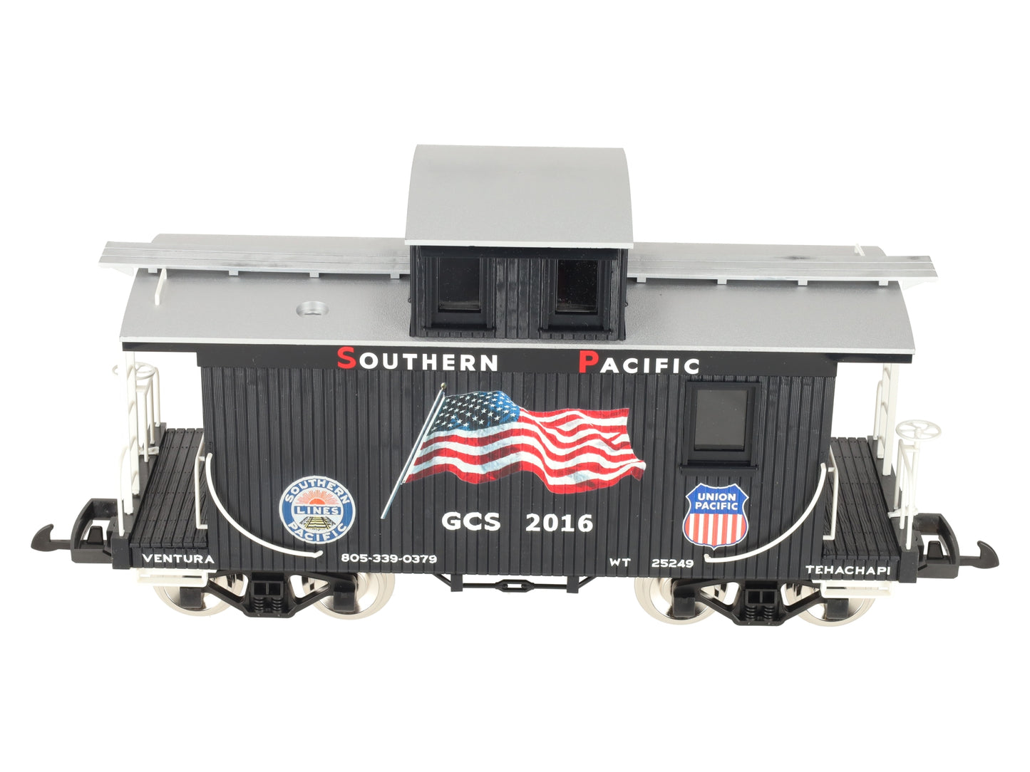 Piko 30047 G Scale GCS Exclusive Black Widow Caboose #30047 LN/Box