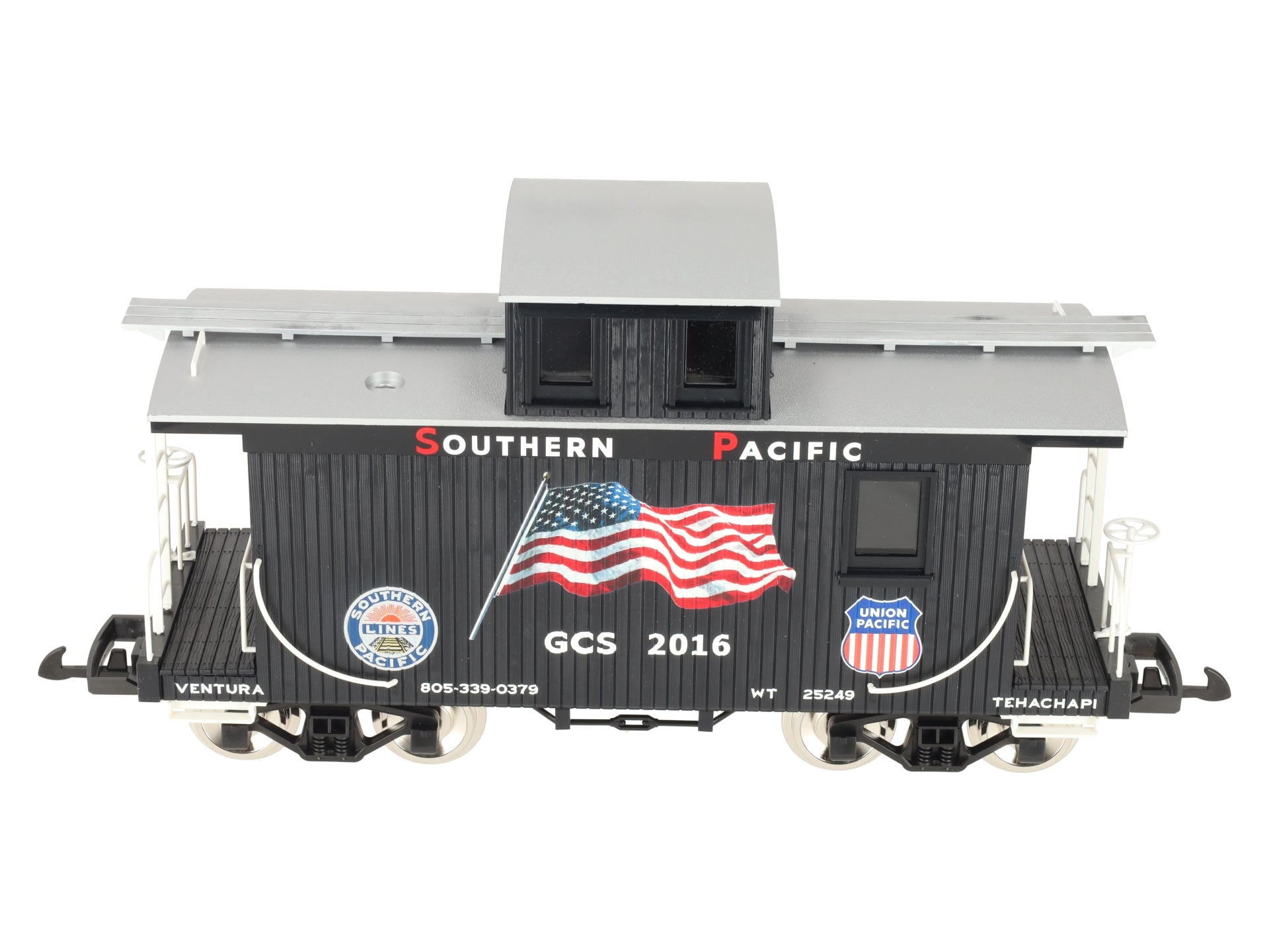 Piko 30047 G Scale GCS Exclusive Black Widow Caboose #30047 LN/Box