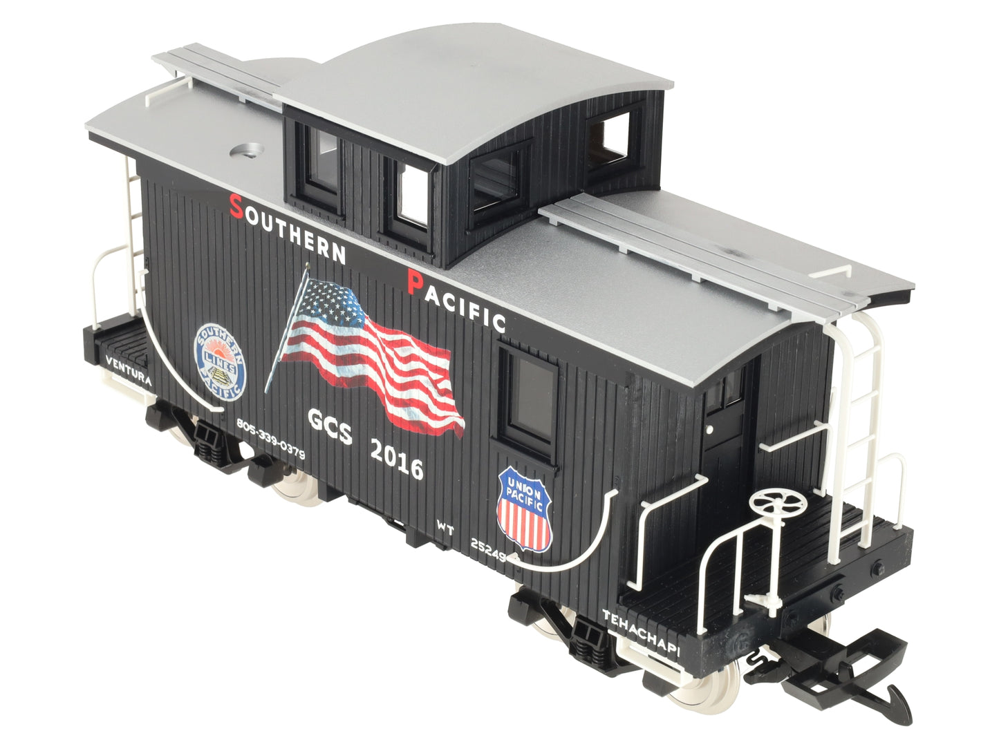 Piko 30047 G Scale GCS Exclusive Black Widow Caboose #30047 LN/Box
