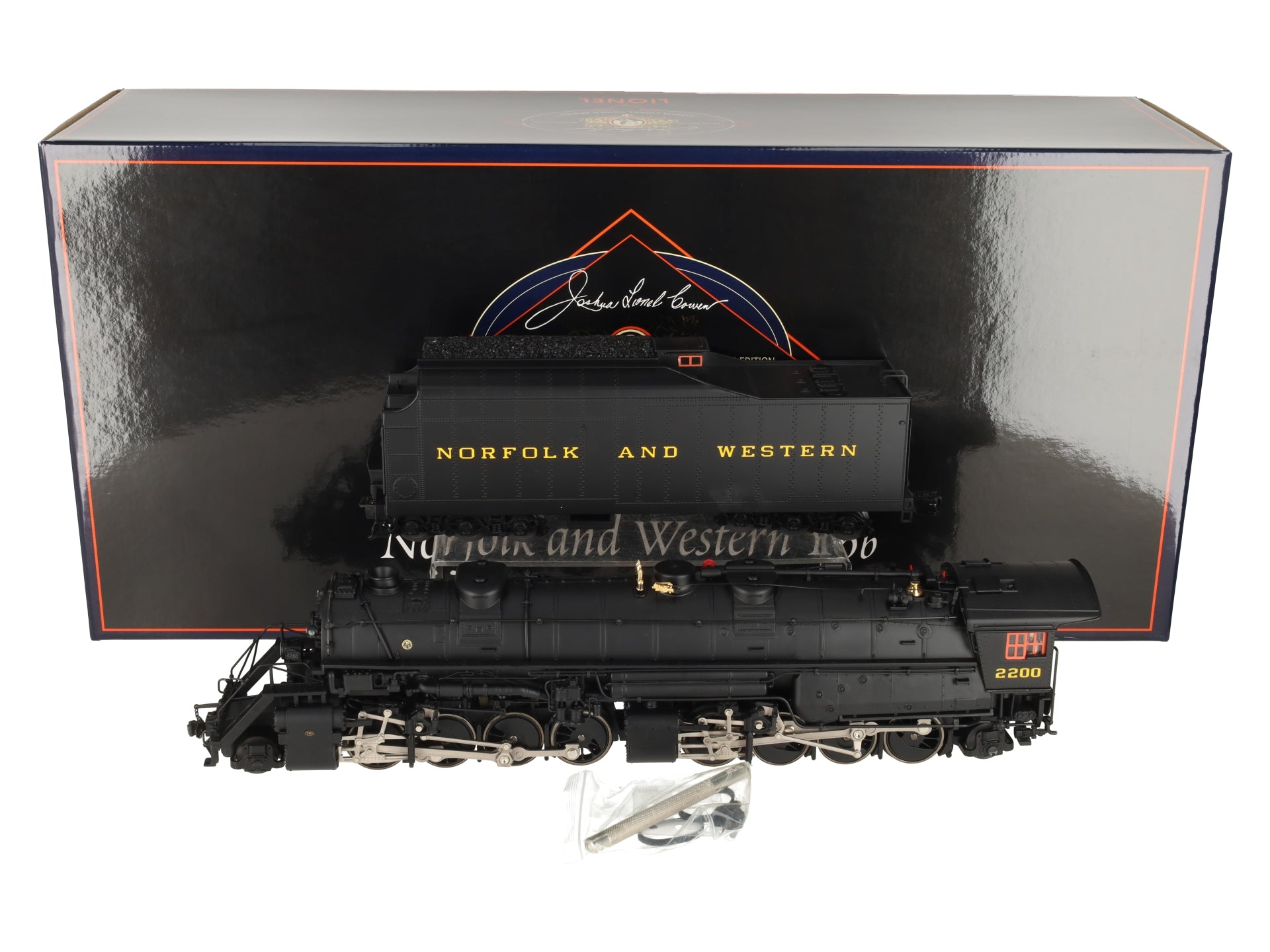 Lionel 6-28085 O Gauge N&W 2-8-8-2 Y6B Mallet Steam Locomotive & Tender #2200 NIB