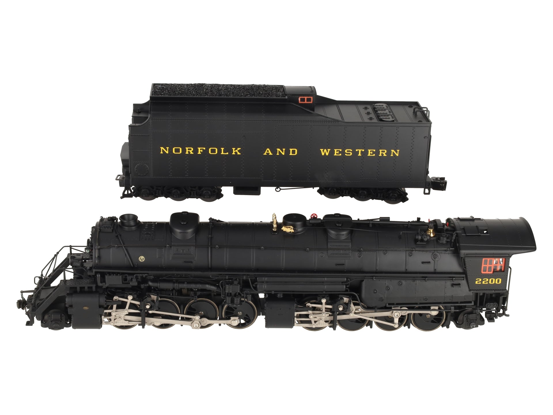 Lionel 6-28085 O Gauge N&W 2-8-8-2 Y6B Mallet Steam Locomotive & Tender #2200 NIB
