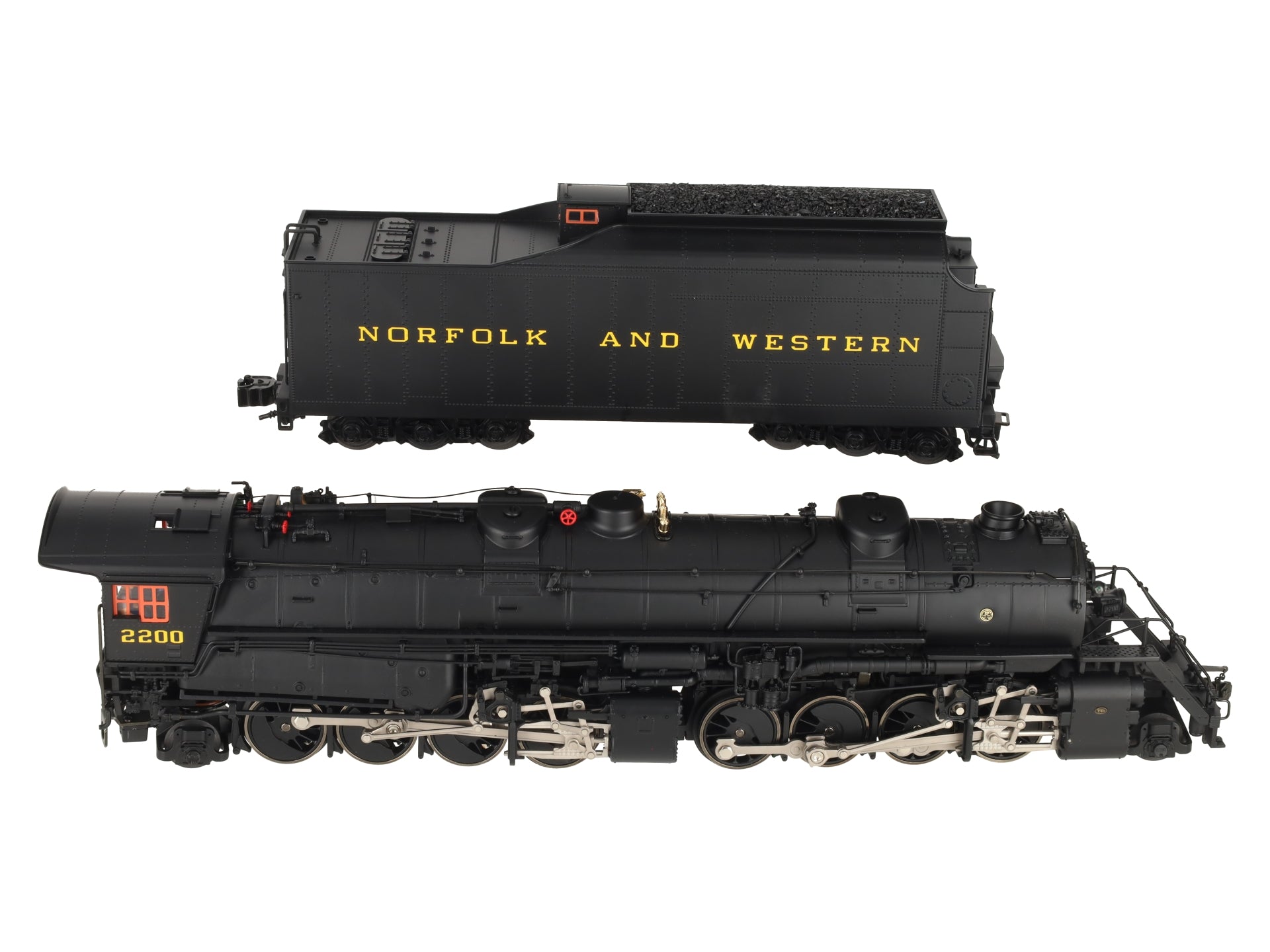Lionel 6-28085 O Gauge N&W 2-8-8-2 Y6B Mallet Steam Locomotive & Tender #2200 NIB