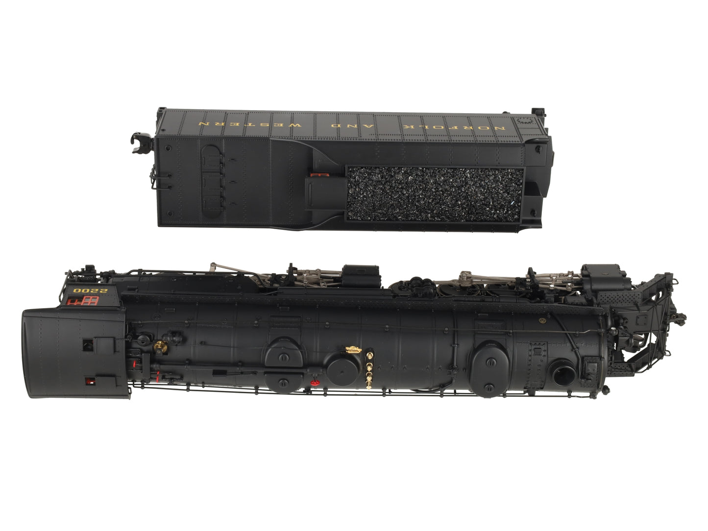 Lionel 6-28085 O Gauge N&W 2-8-8-2 Y6B Mallet Steam Locomotive & Tender #2200 NIB