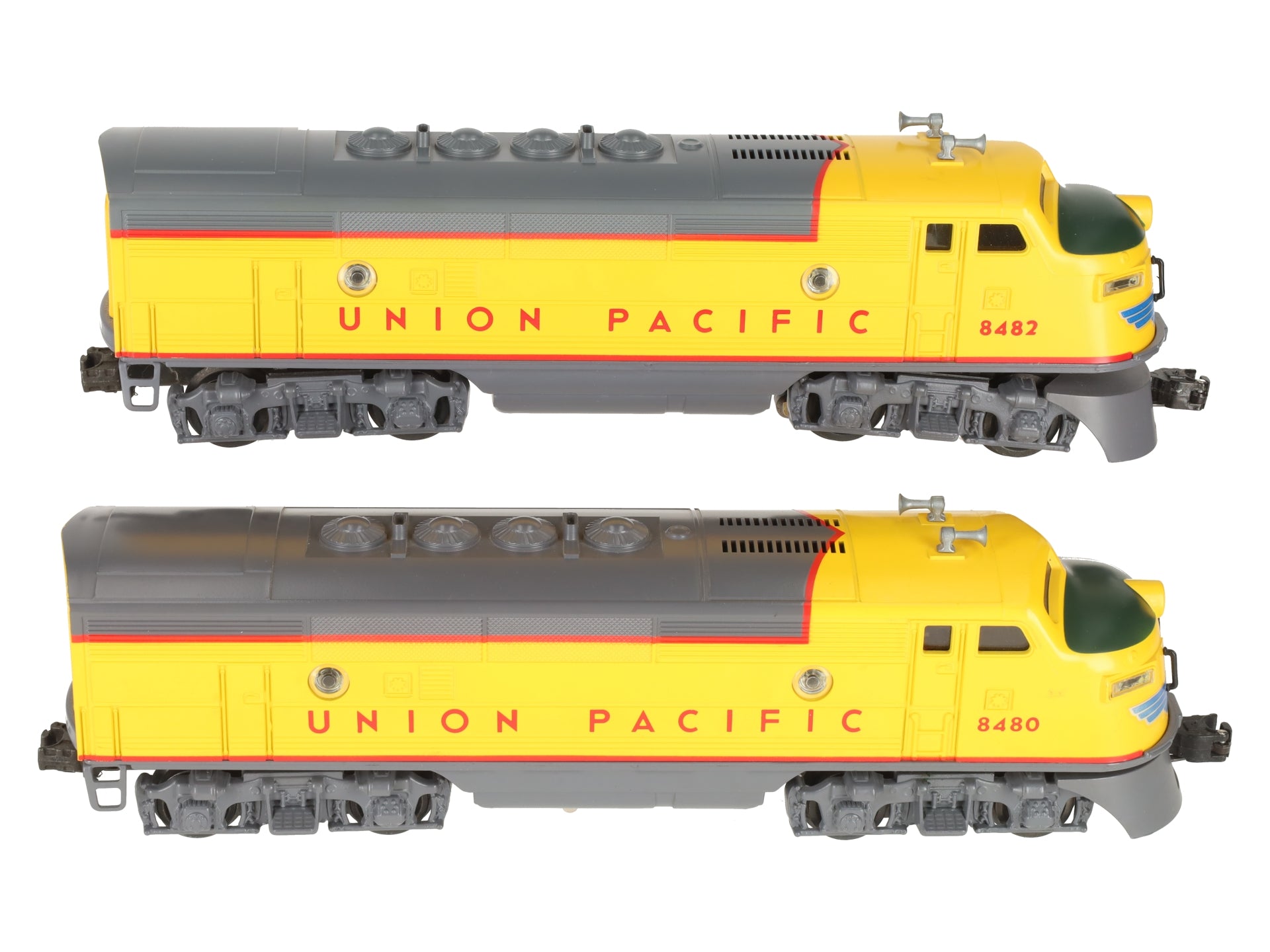 Lionel 6-8480 O Union Pacific Powered and Dummy F3 AA Diesel Set #8480/8482 EX/Box