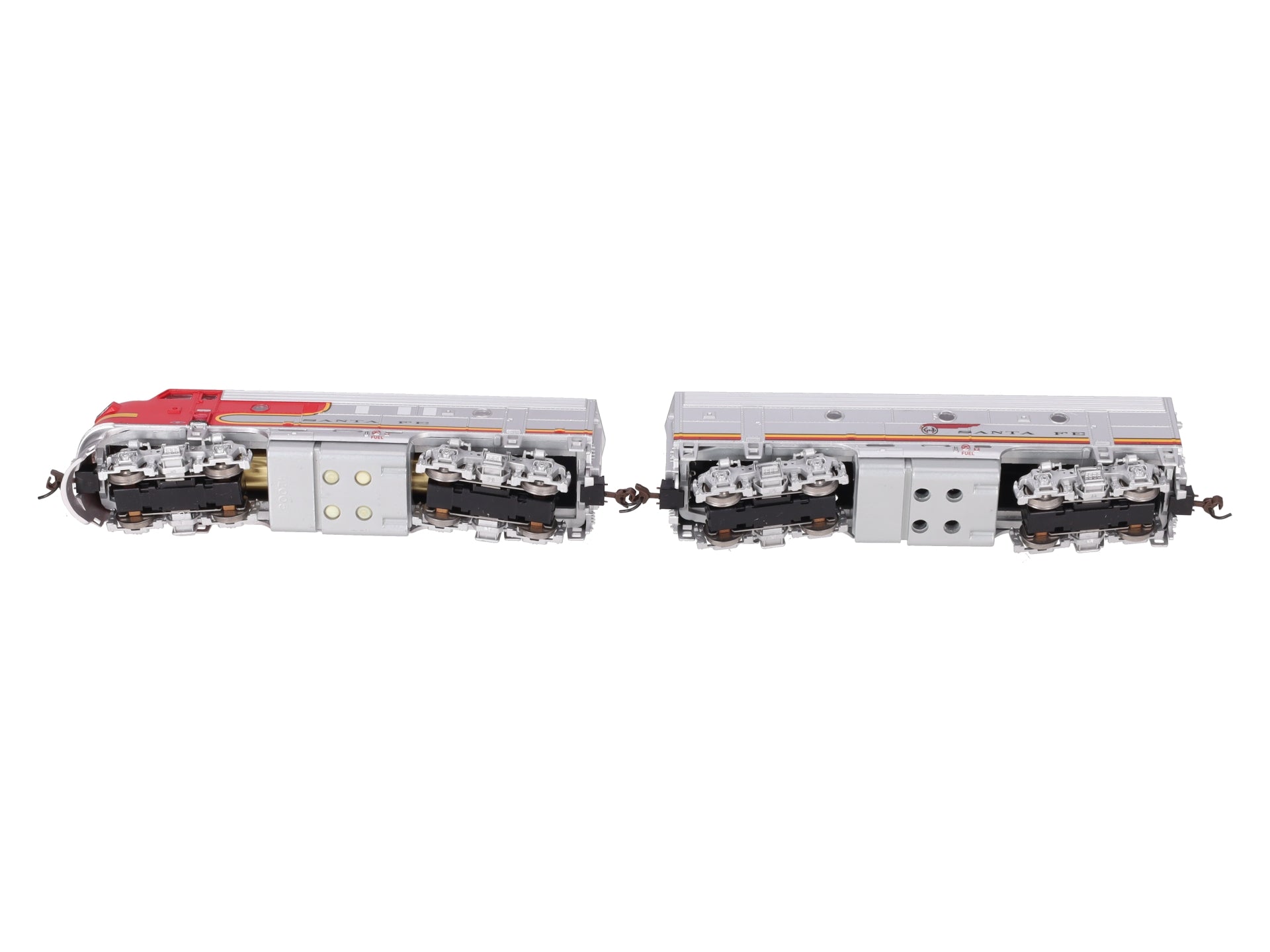 Athearn 8021 HO Santa Fe F7A-F7B Diesel Locomotive Set #39 & #332 LN/Box