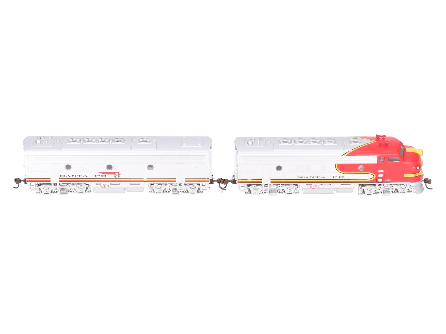 Athearn 8021 HO Santa Fe F7A-F7B Diesel Locomotive Set #39 & #332 LN/Box