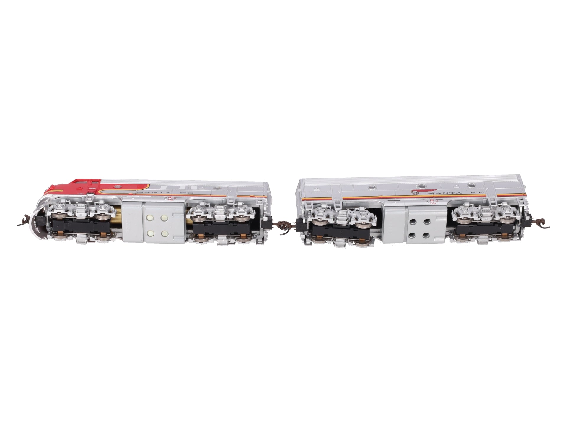 Athearn 8021 HO Santa Fe F7A-F7B Diesel Locomotive Set #39 & #332 LN/Box